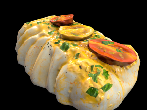 CodWineTomatoBasil 3D Модель