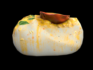 CodWineTomatoBasil 3D Model