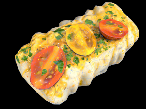 CodWineTomatoBasil 3D Model