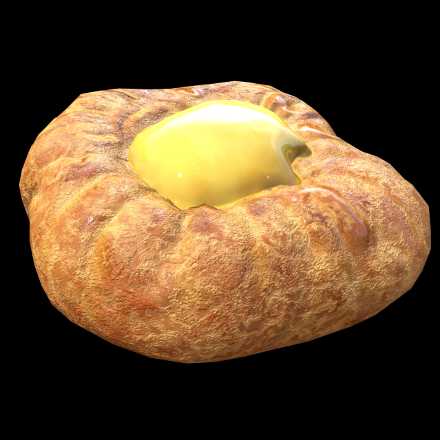 DanishCustard 3D 模型 .c4d .max .obj .3ds .fbx .stl .blend 