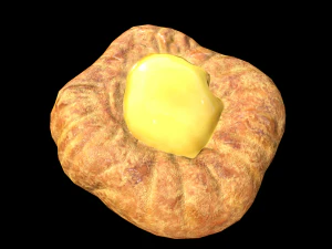 Danimarka Muhallebi 3D Model