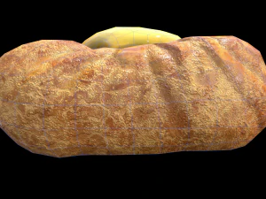 Danimarka Muhallebi 3D Model