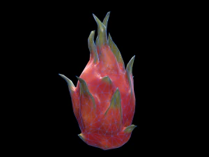 DragonFruit 3D Model