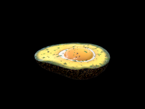 EggAvocadoBaked Modèle 3D