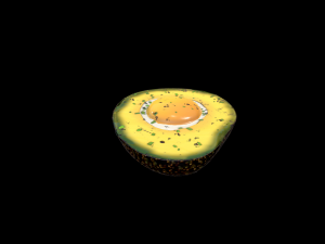 EggAvocadoBaked Modèle 3D
