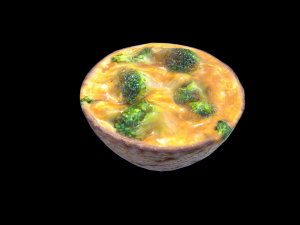 EggMuffinBroccoli 3D मॉडल