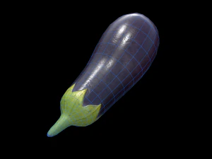 EggPlant 3D Model