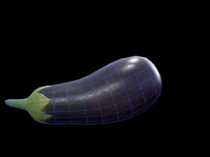EggPlant 3D Model