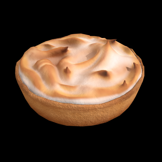 GrahamPie 3D 模型 .c4d .max .obj .3ds .fbx .stl .blend 