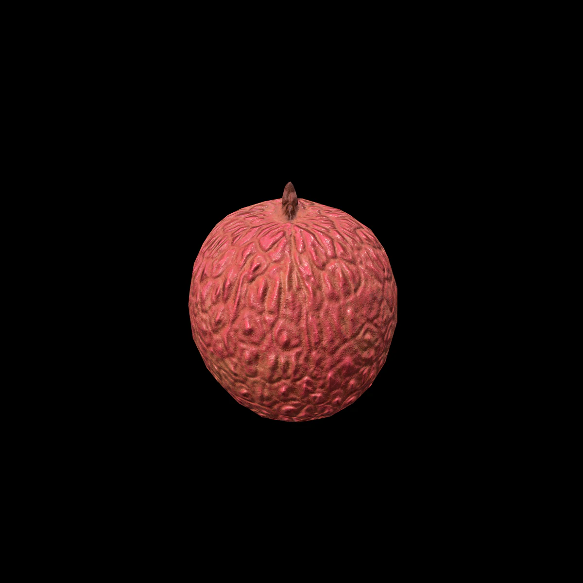 Lychee 3D Model .c4d .max .obj .3ds .fbx .stl .blend 