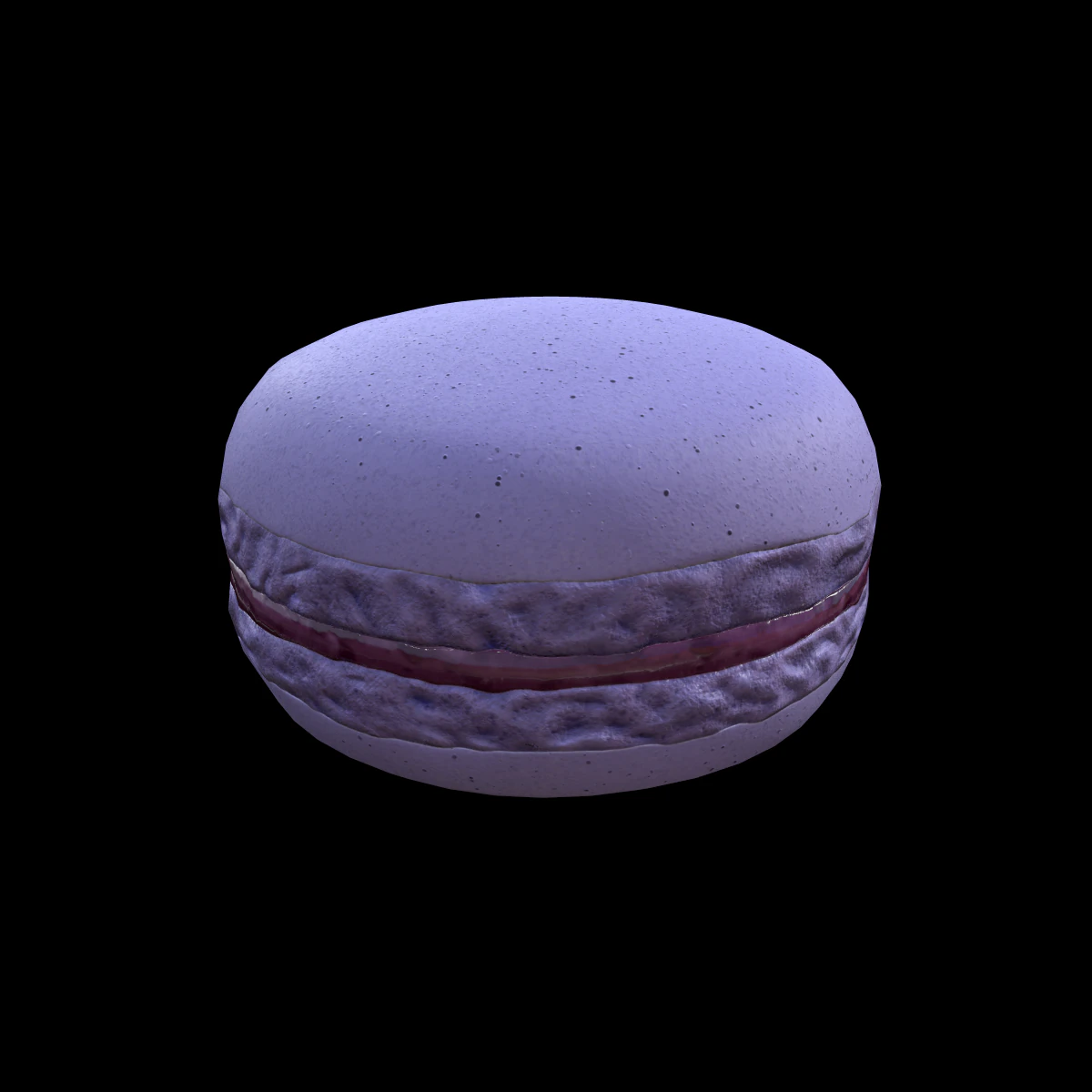 Macaroon 3D Model .c4d .max .obj .3ds .fbx .stl .blend