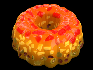 MixedFruitsJelly 3D Model