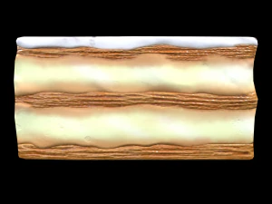 Millefeuille 3D Model