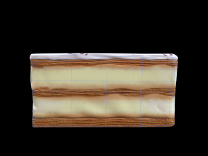 Millefeuille 3D मॉडल