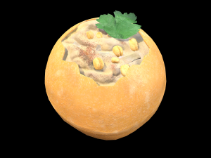 PaniPuri 3D Model