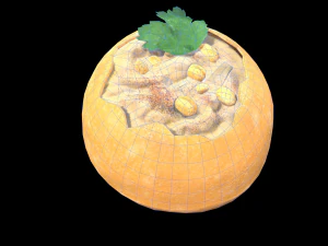 PaniPuri 3D Model