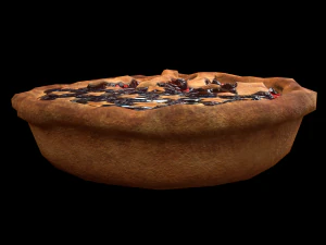 torta patriota Modelo 3D