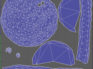 torta patriota Modelo 3D