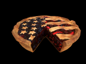 PatriotPieChart Model 3D