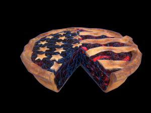 PatriotPieChart Model 3D