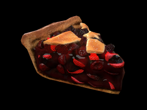 PatriotPiePiece 3D Model