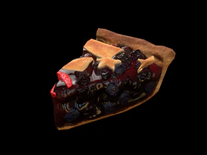 PatriotPiePiece 3D Model