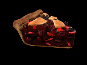 PatriotPiePiece 3D Model
