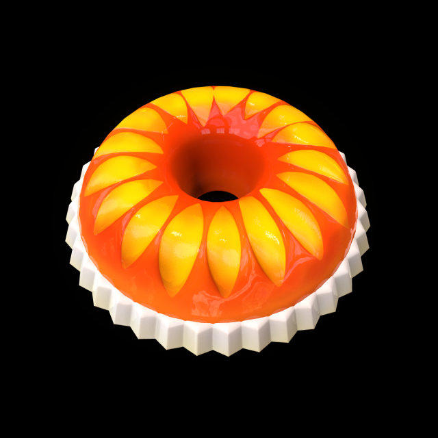 PeachJelly 3D Model .c4d .max .obj .3ds .fbx .stl .blend 