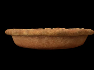 TaartPecannootGrafiek 3D Model