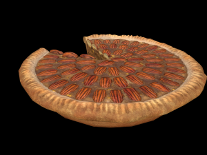 PiePecanChart 3D Модель