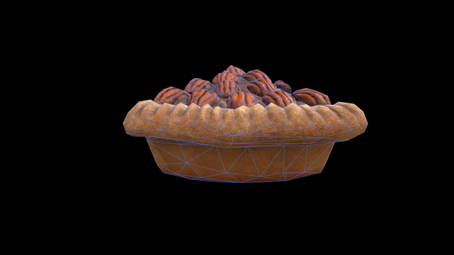 Bowl of Honey Cheerios 3D model