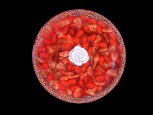PieStrawberry Modelo 3D