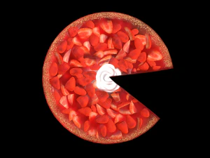 PieStrawberryChart 3D Model
