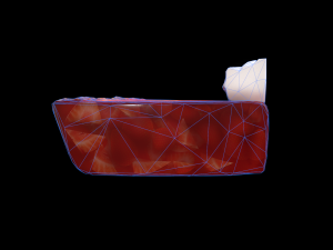 PieStrawberryPiece 3D Model