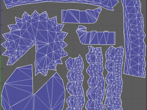 PieStrawberryHeartChart Modelo 3D