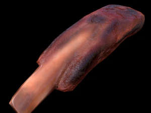 PorcC&ocirc;tesMorceau Modèle 3D