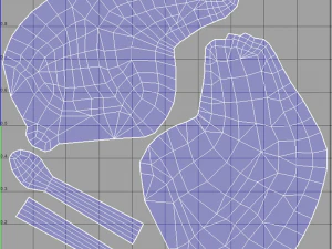 KonijnPootGegrild 3D Model