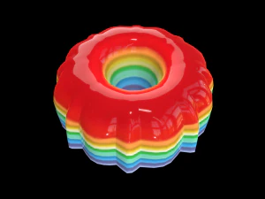 RainbowJelly 3D Model