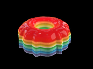 RainbowJelly 3D Model
