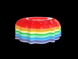 RainbowJelly 3D Model