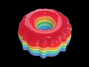 RainbowJelly 3D Model