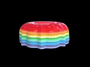 RainbowJelly 3D Model