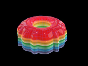 RainbowJelly 3D Model