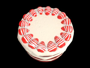 RedVelvetCake 3D Model