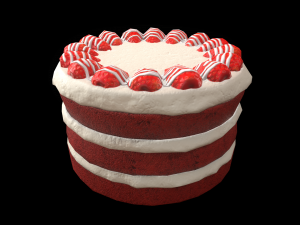 RedVelvetCake 3Dモデル