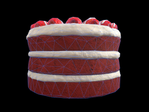 RedVelvetCake 3Dモデル