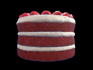 RedVelvetCake 3D Model