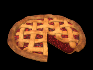RhubarbPieChart 3Dモデル
