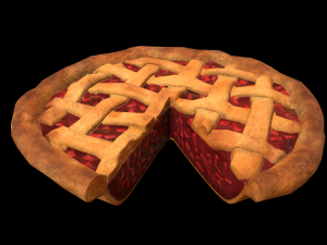 RhubarbPieChart Modèle 3D