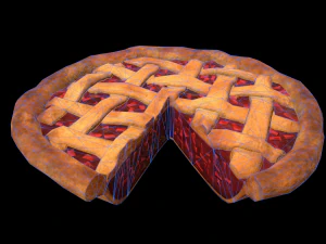 RhubarbPieChart 3D Model